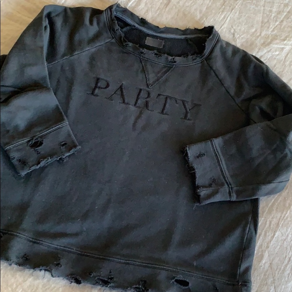 Mother brand PARTY sweatshirt